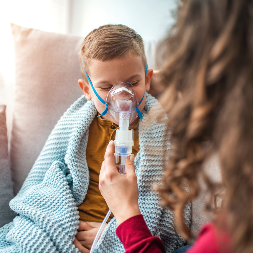 Blog 3 A child with upper respiratory condition-parents can be confused with overlapping symptoms of common winter illnesses